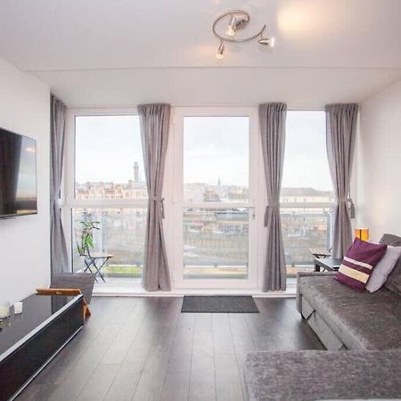 Beautiful Flat With Panoramic Views Over The City Glasgow Luaran gambar