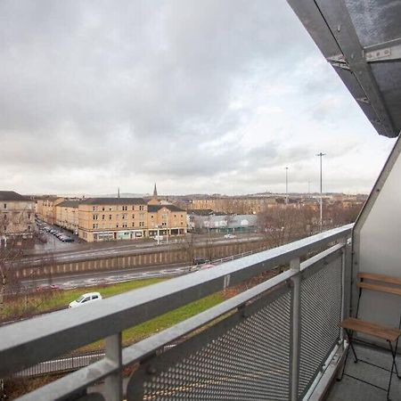 Beautiful Flat With Panoramic Views Over The City Glasgow Luaran gambar