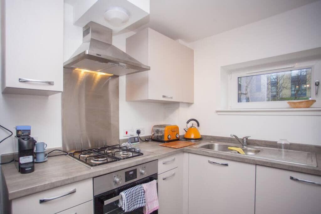 Beautiful Flat With Panoramic Views Over The City Glasgow Luaran gambar